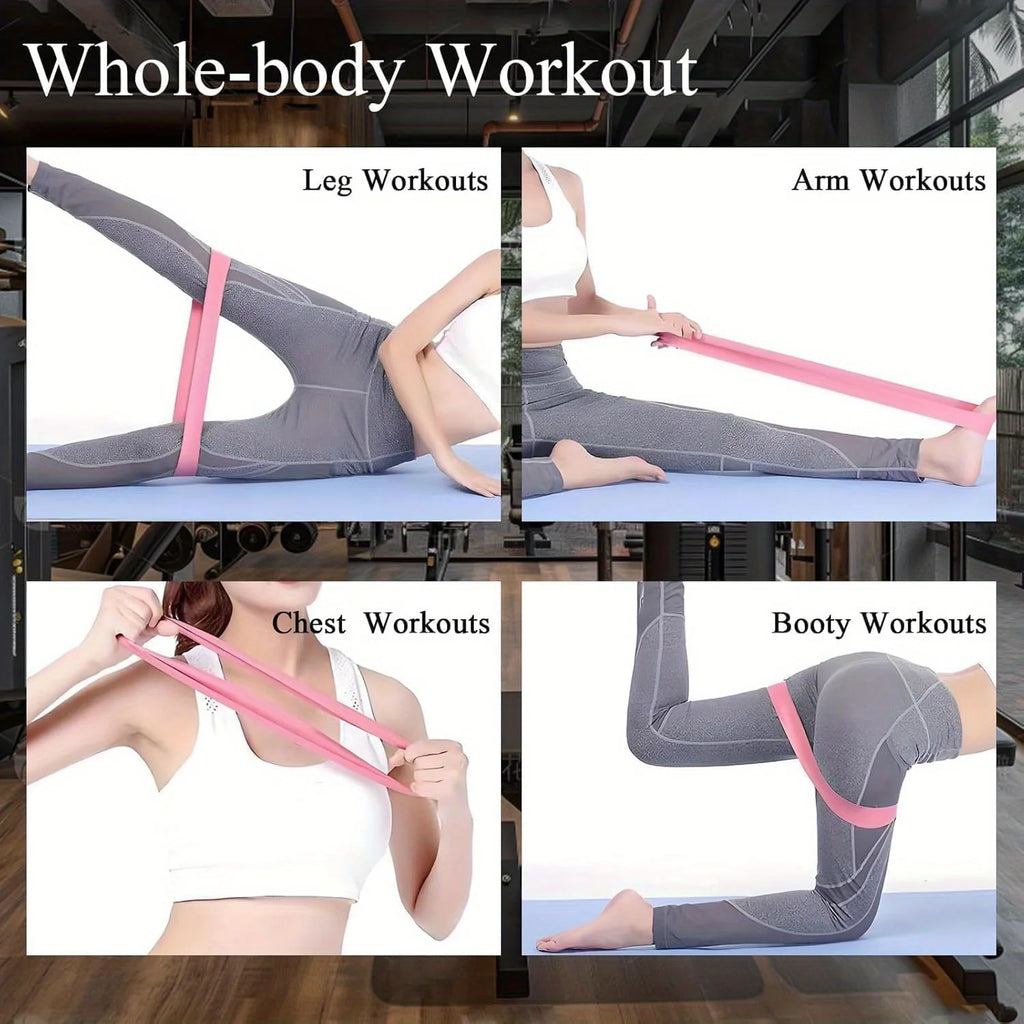 10PC Yoga Resistance Band Set