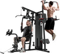 Mikolo Home Gym, Workout Station with 150LBS Weight Stack, Multifunctional Home Gym Equipment, Exercise Equipment