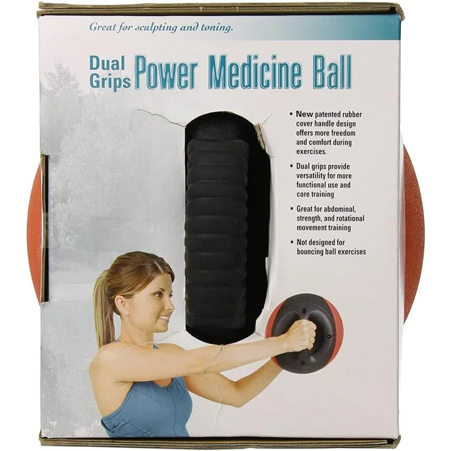 Dual Grip Medicine Ball (8LB)