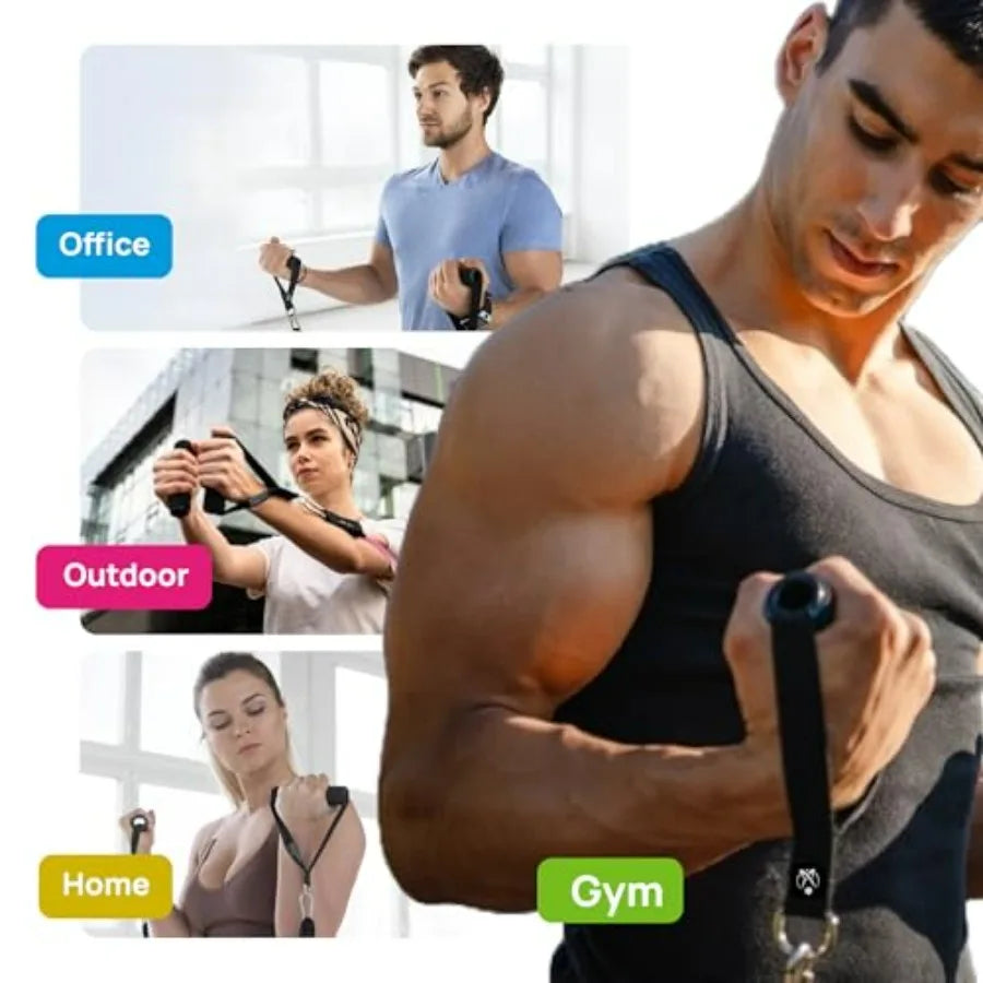 150LB Stackable Resistance Band Set
