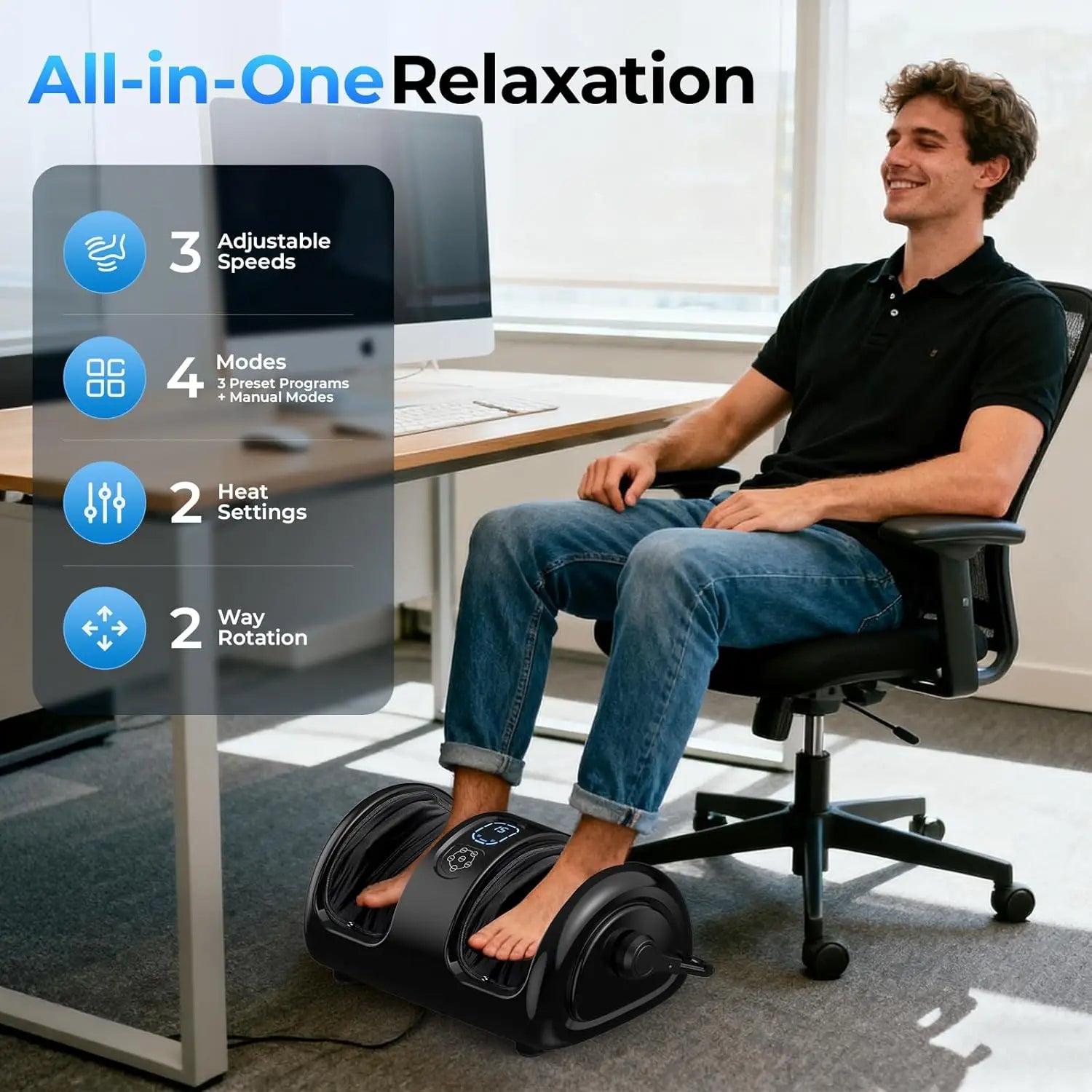 Shiatsu Heated Foot Massager