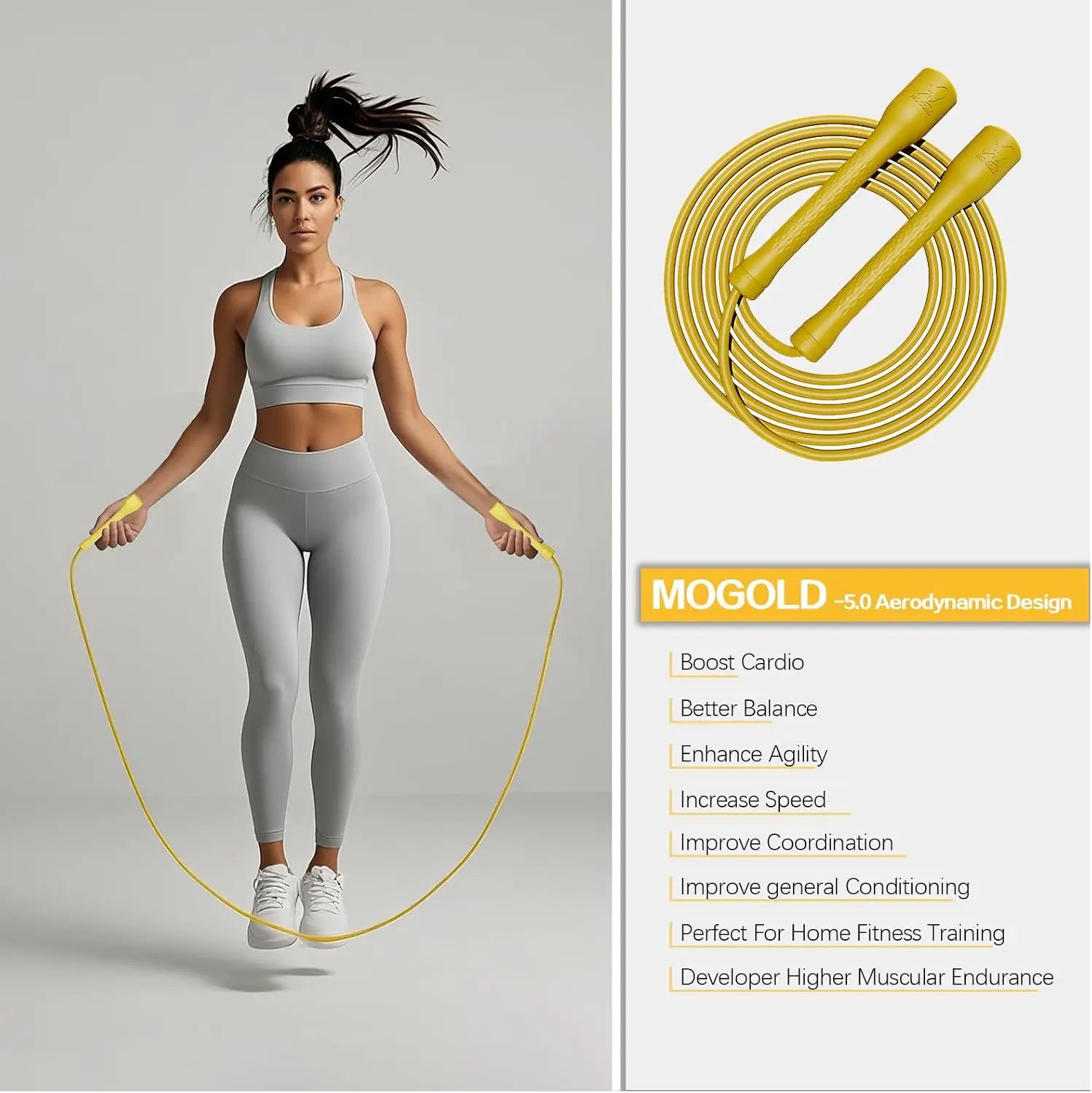 Adjustable PVC Jump Rope