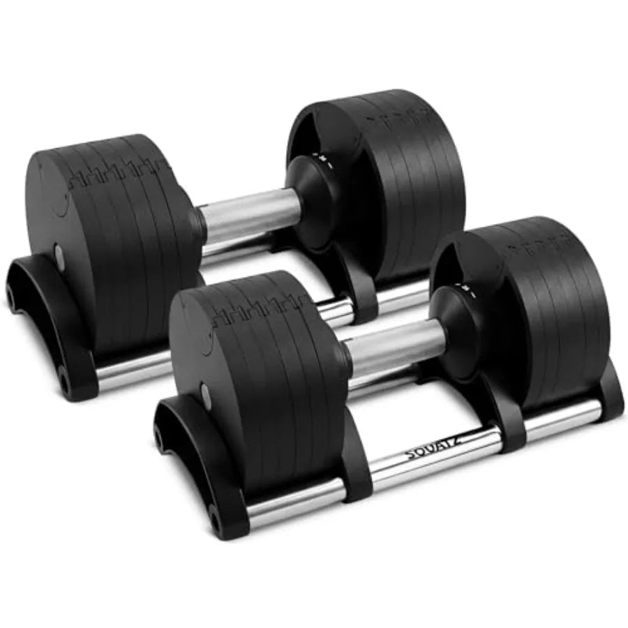 Quick Change Adjustable Dumbbell Set