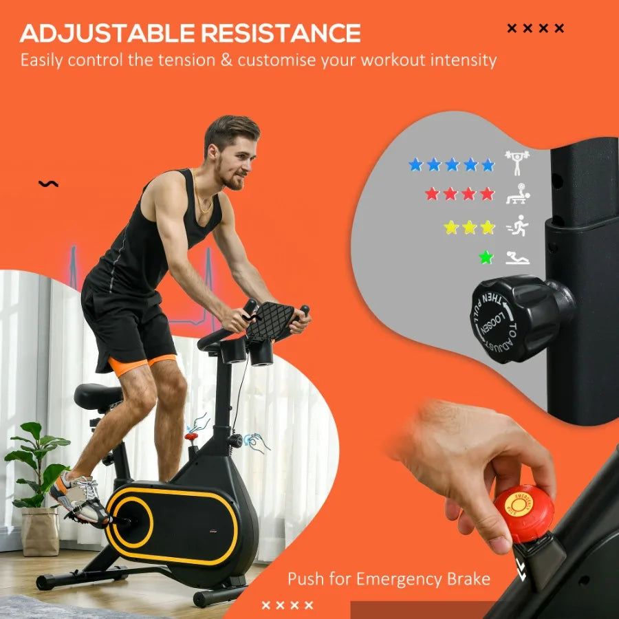 Exercise Bike with LCD Display