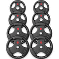 Rubber Grip Weight Plate Set