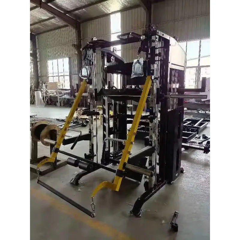 Multi Functional Trainer Barbell Rack Squat Racks Fitness Equipment Smith Machine Commercial Gym Fitness Equipment