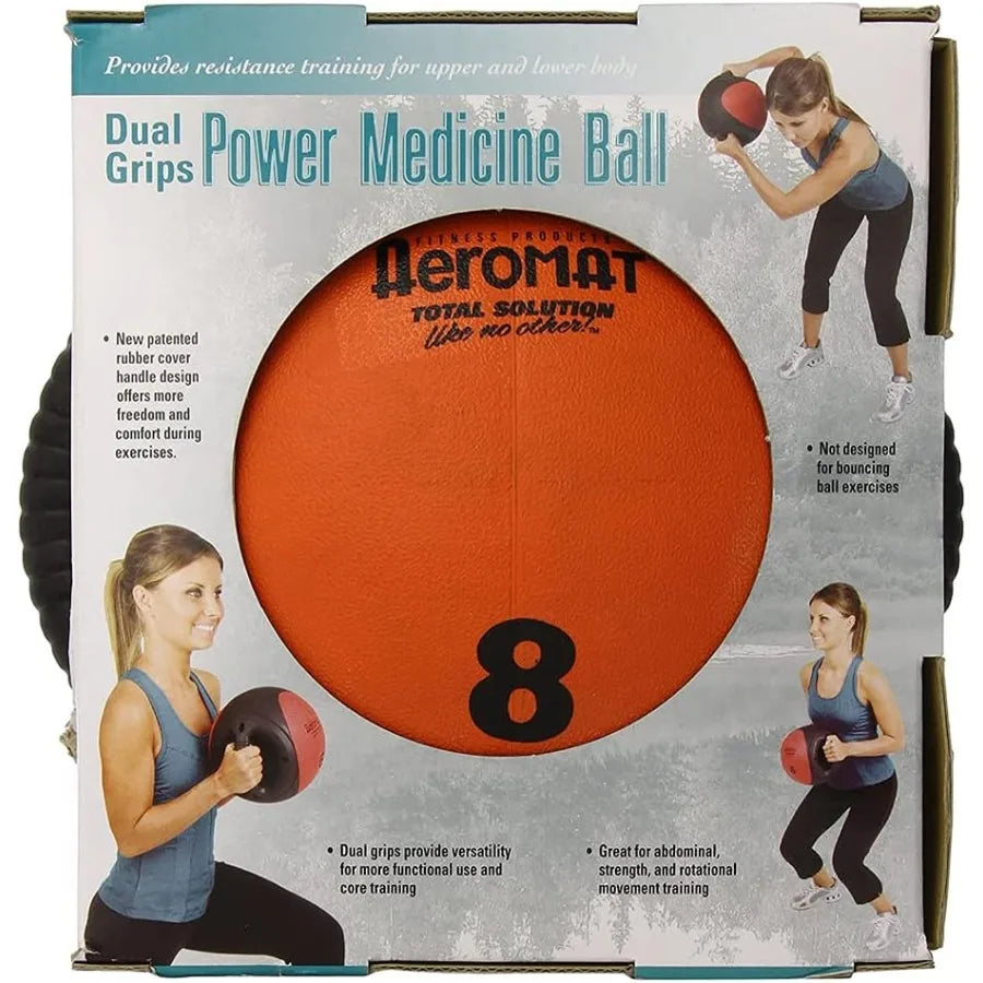 Dual Grip Medicine Ball (8LB)