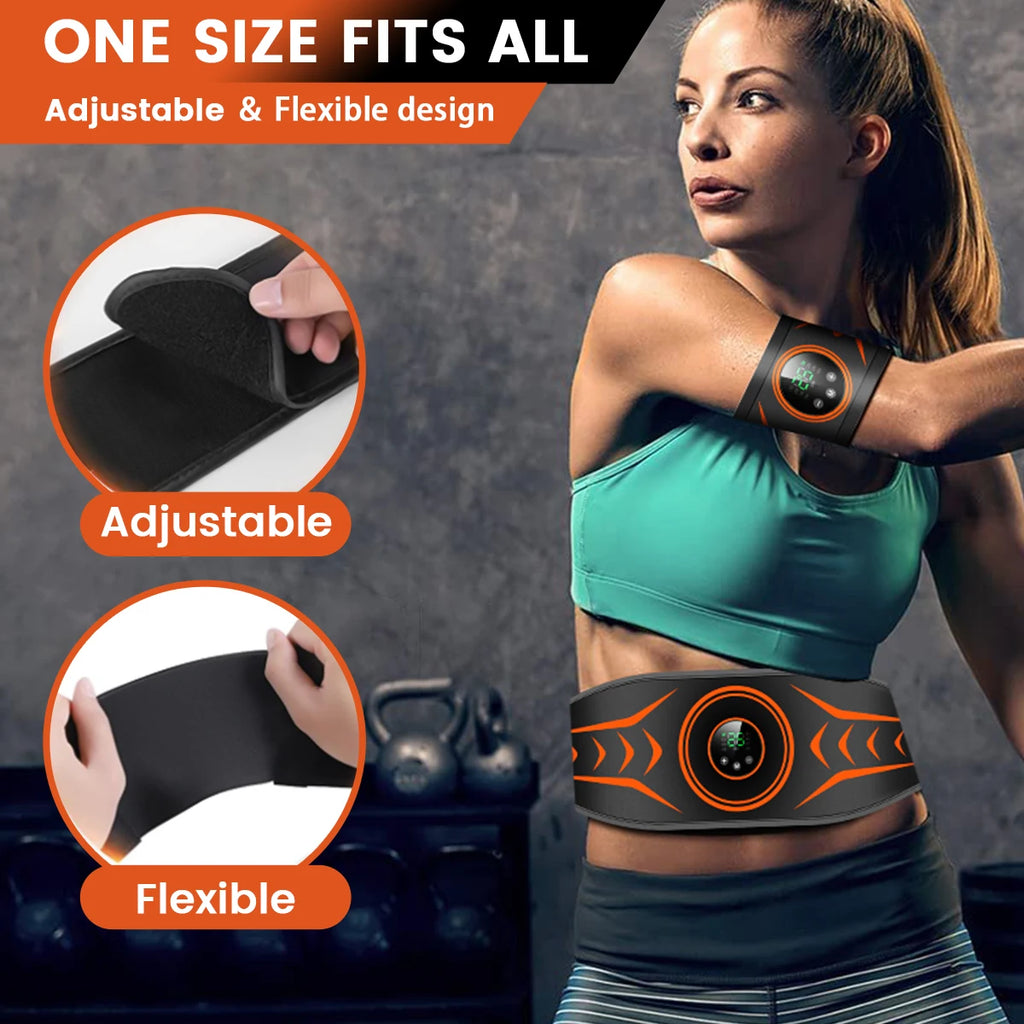 Abdominal ab toning trainer Abs workout equipment ab cruncher for abs workout Ab muscle toner Sport Exercise Belt for Men