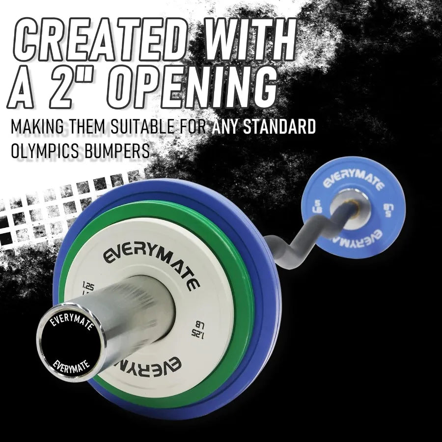Fractional Bumper Plate Set