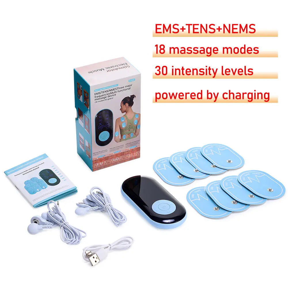36-Mode TENS & EMS Patch Massager