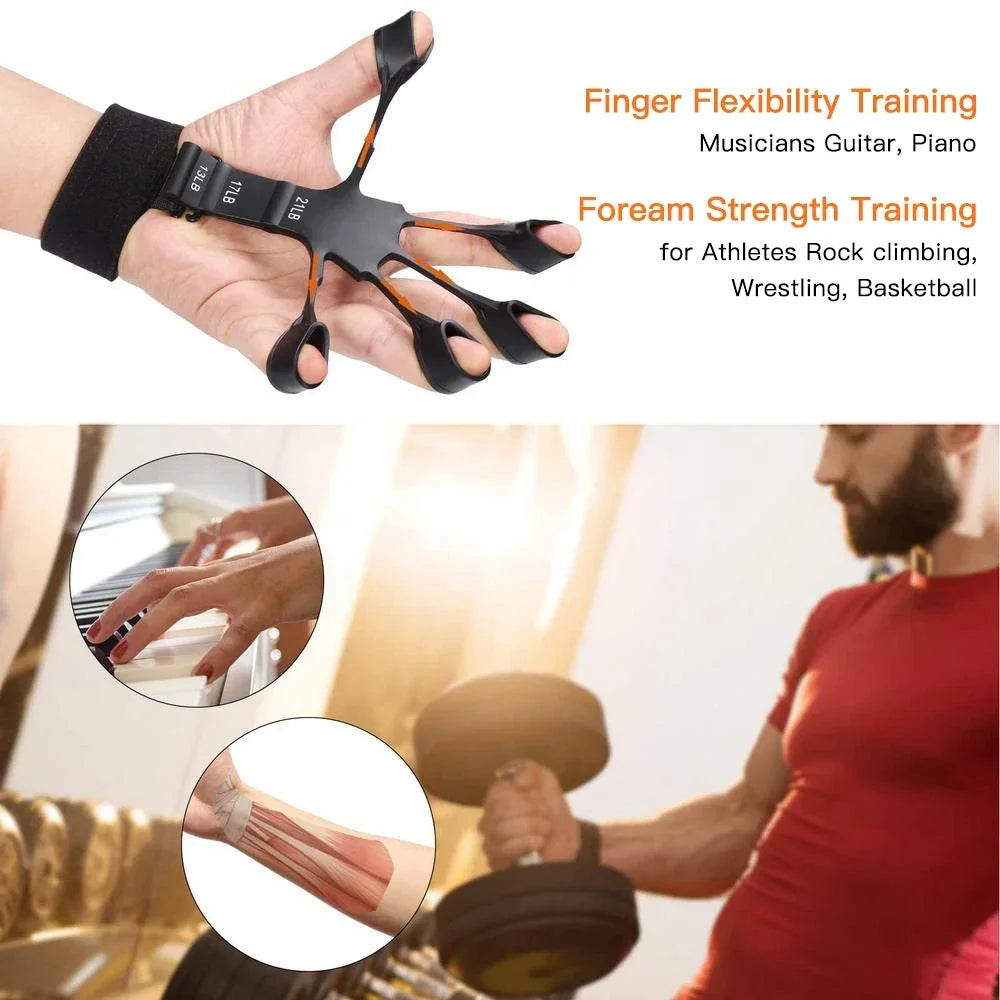 5-60Kg Adjustable Heavy Hand Grip Set Fitness Hand Exerciser Grip Wrist Training Finger Gripper Hand Strengthener For Patient