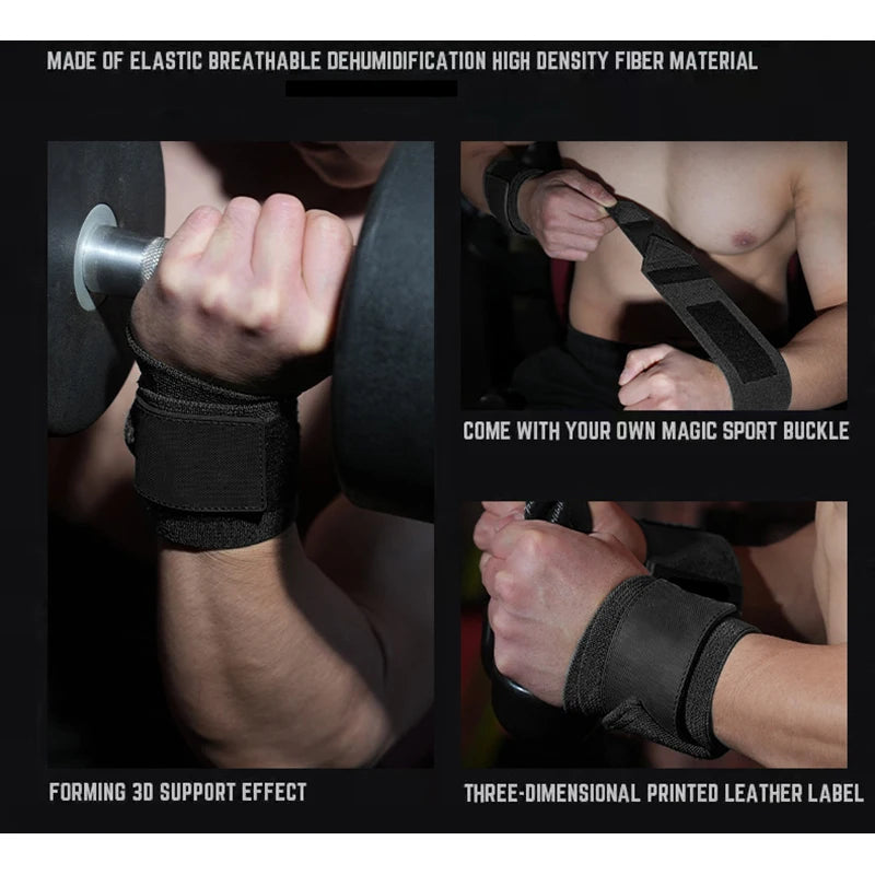 Stiff Wrist Wraps For Weightlifting Strength Training Professional Wrist Support Thumb Brace Men Women Powerlifting Wrist Strap