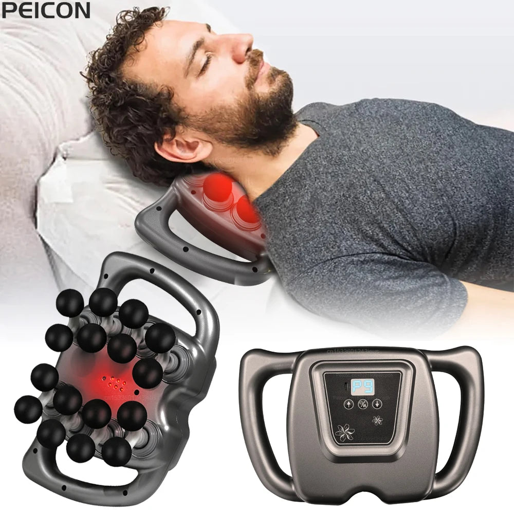Muscle Massage Gun High Frequency Fascia Massager Machine for Body Neck Shoulder Back Waist Massager Professional Fascia Gun