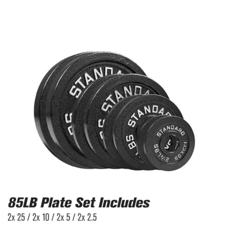 Steel Weight Plate Set
