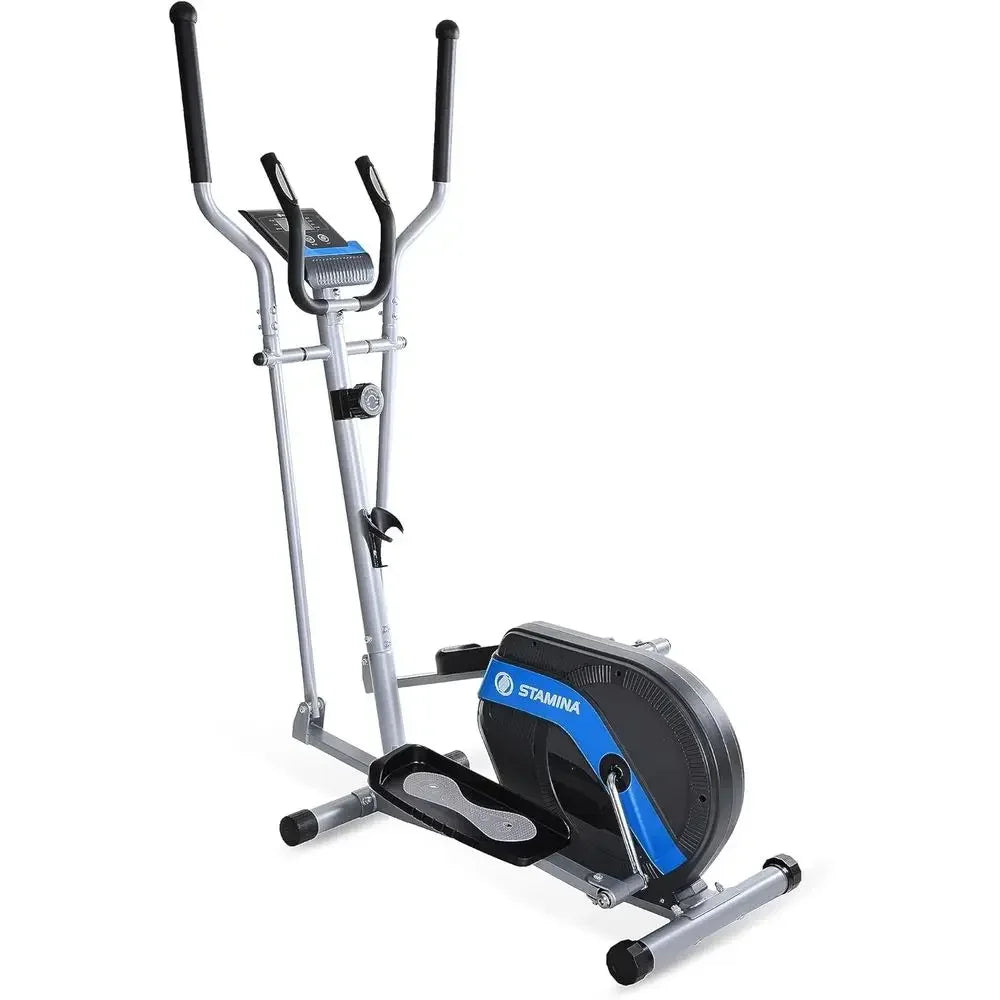 Compact Standing Elliptical Machine with Smart Workout App - Supports Up to 250 lbs