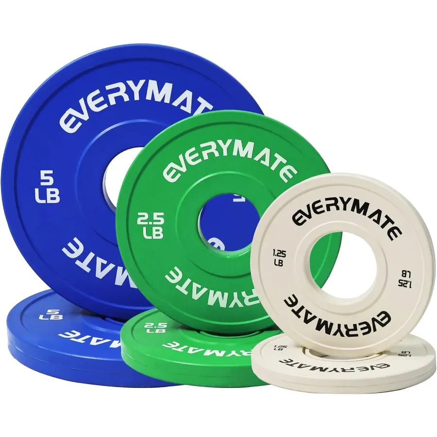 Fractional Bumper Plate Set