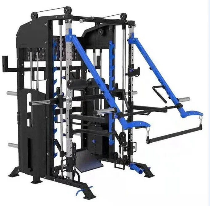 Multi Functional Trainer Barbell Rack Squat Racks Fitness Equipment Smith Machine Commercial Gym Fitness Equipment