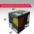 3 In 1 Jump Box, Soft Platform Training Box, Vaulting Box Suitable For Plyometric Training, Box Squat, Jumping Exercise