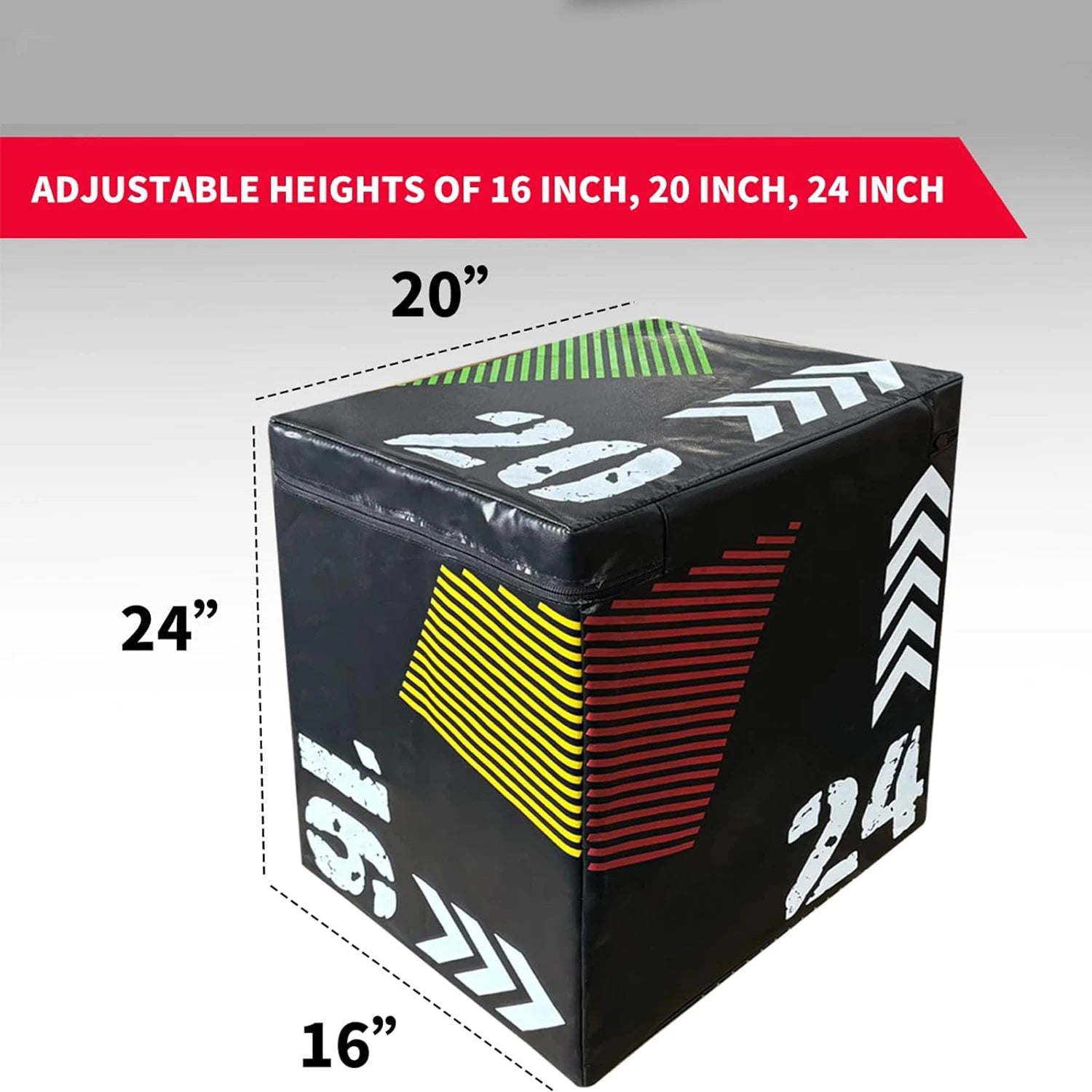 3 In 1 Jump Box, Soft Platform Training Box, Vaulting Box Suitable For Plyometric Training, Box Squat, Jumping Exercise