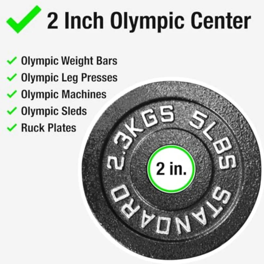 Steel Weight Plate Set