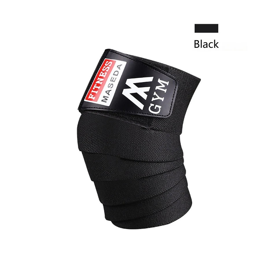 GTUBIKE 1PCS Sports Knee Wraps for Men & Women | Ideal for Cross Training, Gym Workouts, Weightlifting, Fitness & Powerlifting