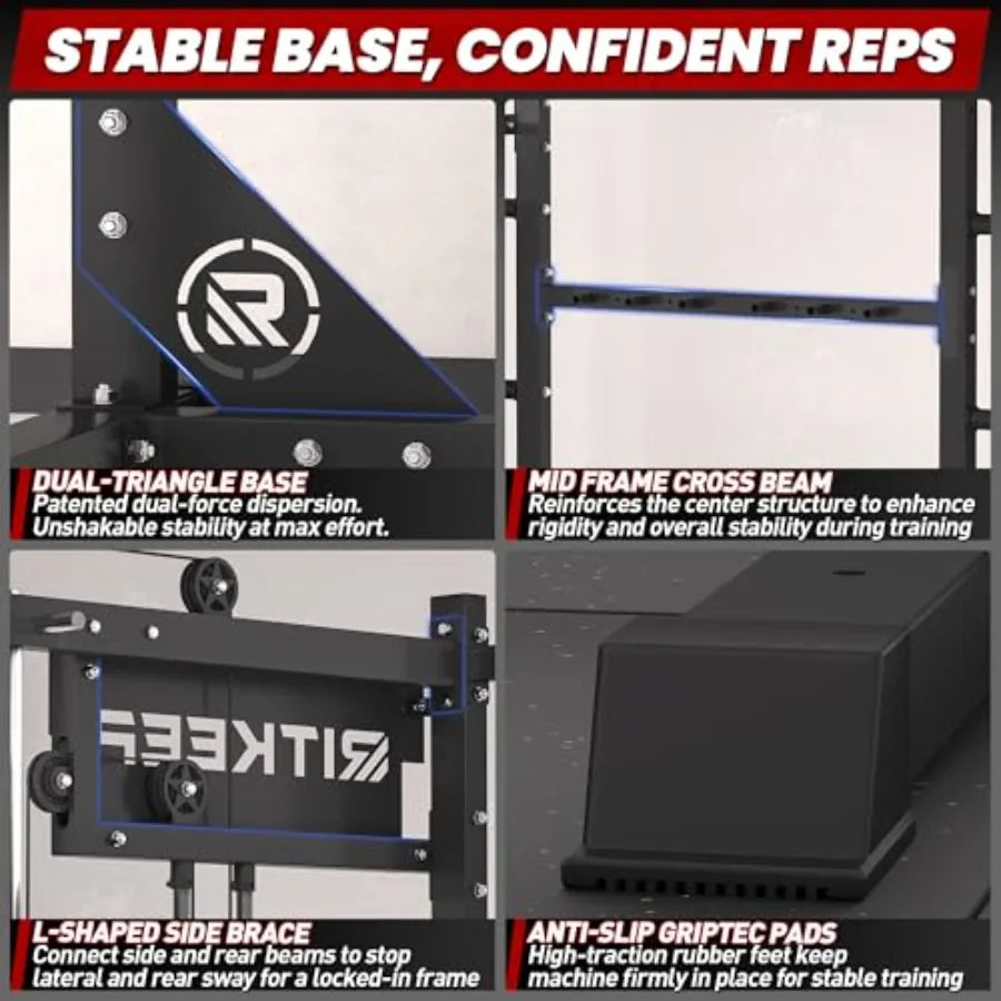 Smith Machine with Jammer Arms