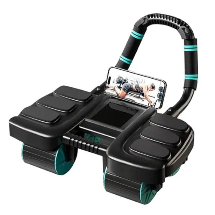 Auto Rebound Ab Roller (4-Wheel)