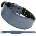 7mm Leather Weight Lifting Belt IPF Approved 4" to 2" Tape Weightlifting Belt for Powerlifting, Olympic Lifting, Gym and Workou