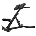 Roman Chair Back Extension Machine Foldable 5 Position Sit up Multi-Functional Hyperextension Back Strength Exercise Bench 330 L
