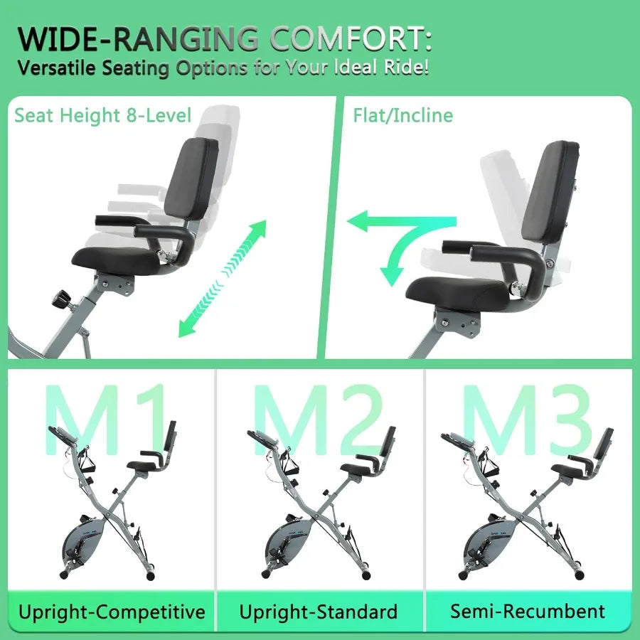 5-in-1 Stationary Exercise Bike