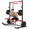 Squat Rack with Pull-Up Bar, Adjustable Multi-Functional Power Rack, Inner Width Squat Rack Stand Suitable for, Customized