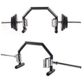Rackable Open Trap Bar Wear Resist Deadlift Squat Barbell Hexagonal Barbell Squat Bar for Deadlift Carries Lunges Squats