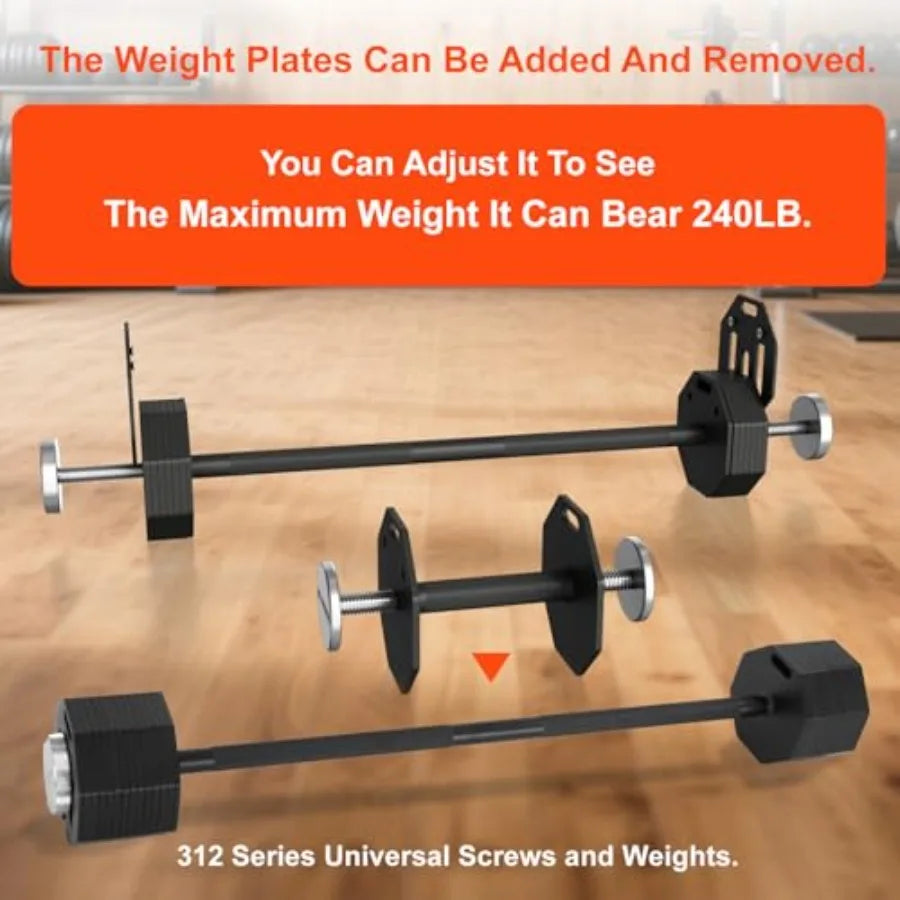 Adjustable Barbell Set