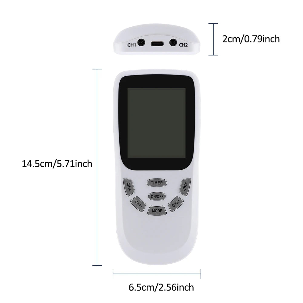 36-Mode TENS & EMS Patch Massager