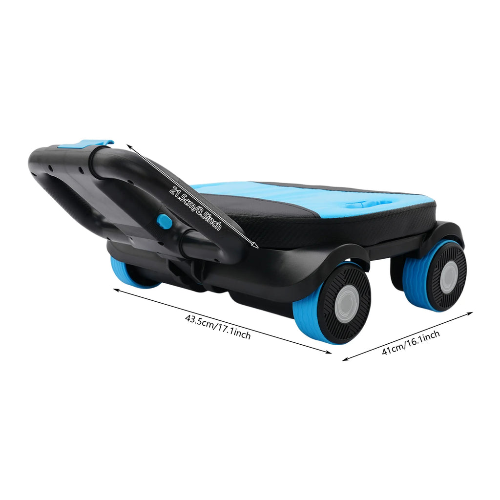 4-Wheel Ab Roller w/ Phone Holder