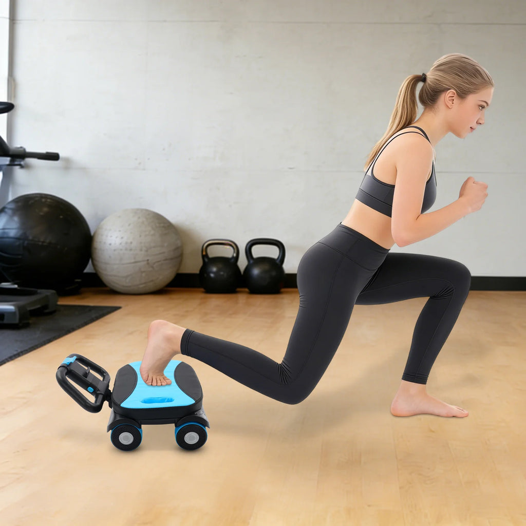 4-Wheel Ab Roller w/ Phone Holder