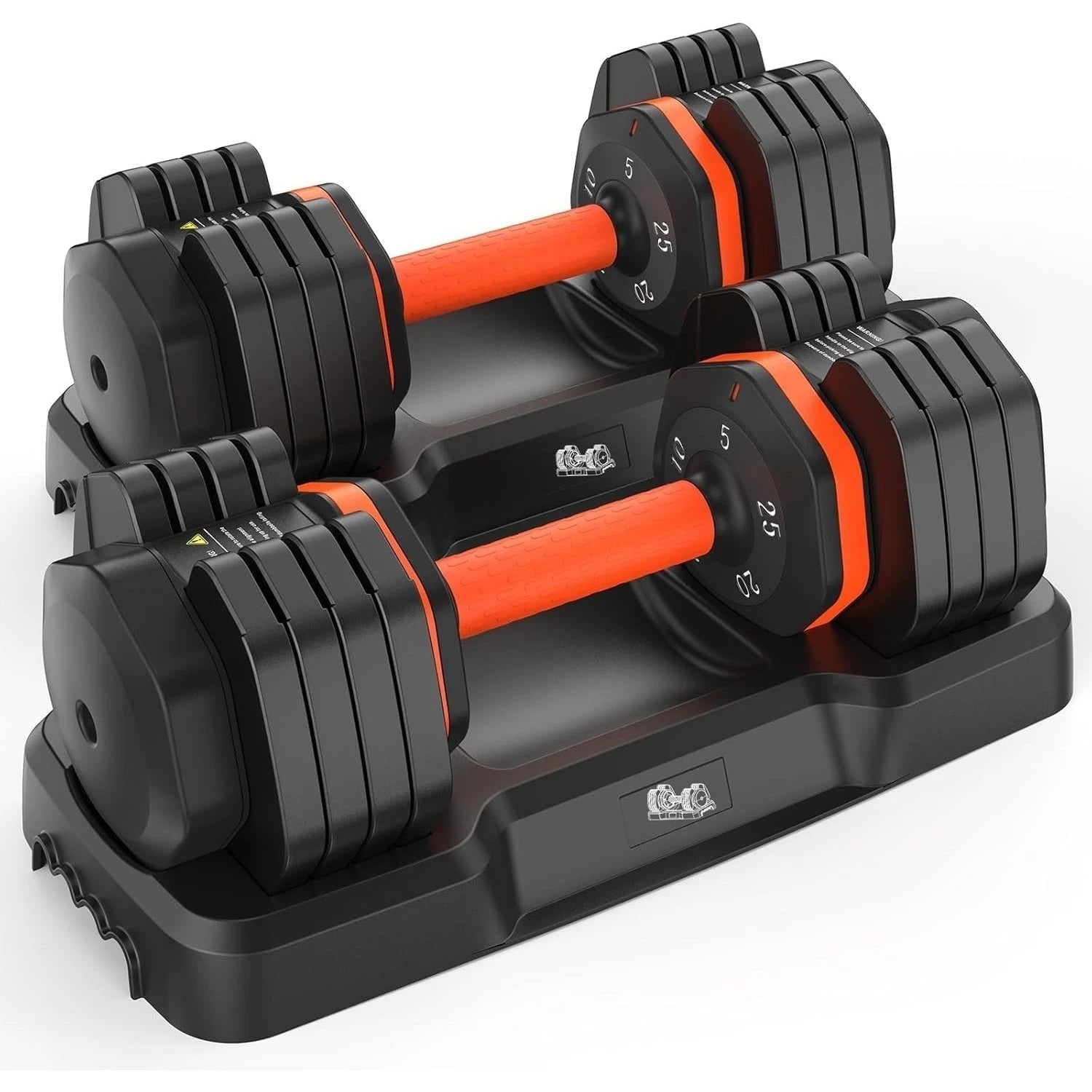 50LB Adjustable Dumbbell Pair