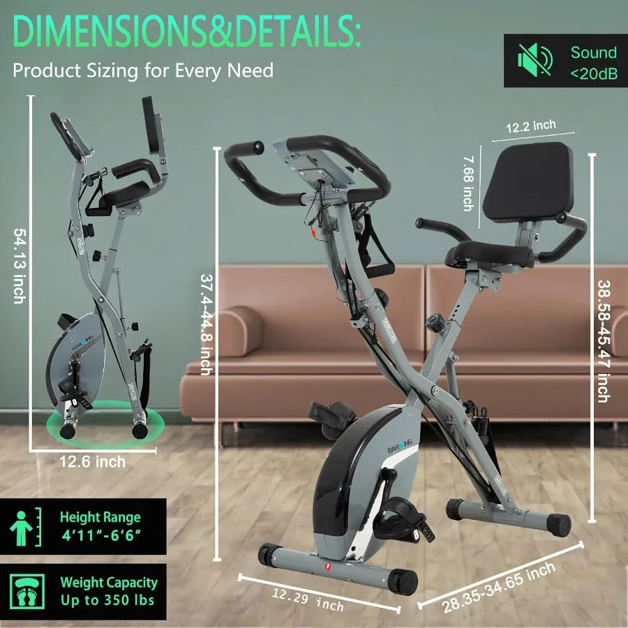 5-in-1 Stationary Exercise Bike