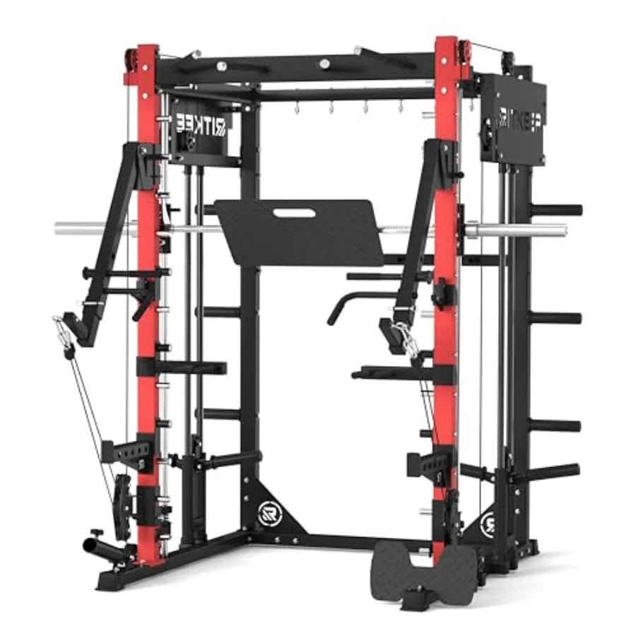 Smith Machine with Jammer Arms