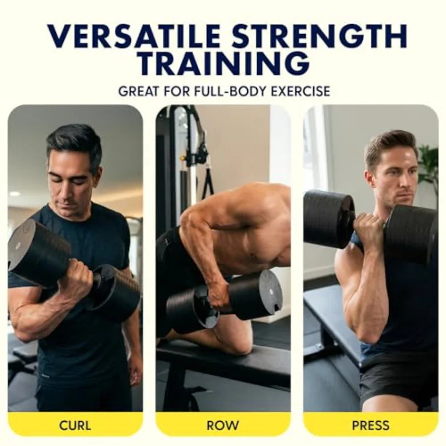 140LB Adjustable Dumbbell Set