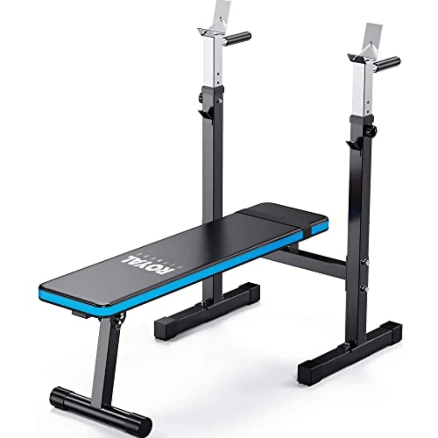 Adjustable Bench with Barbell Rack