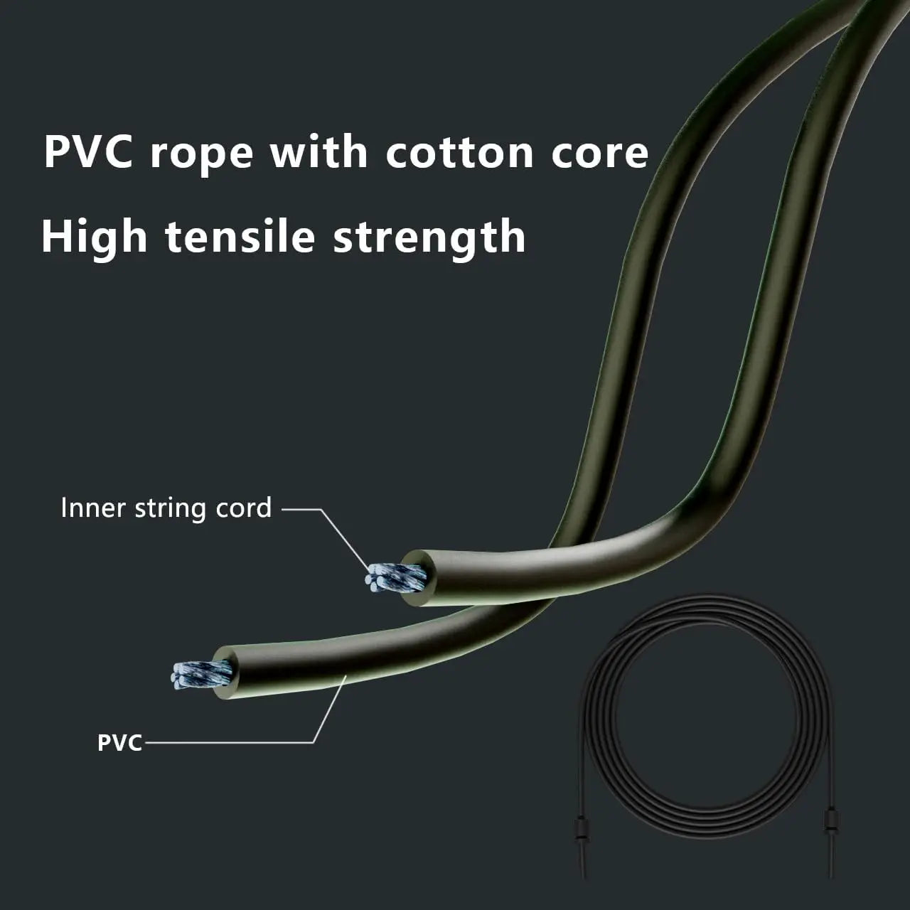 Adjustable PVC Jump Rope