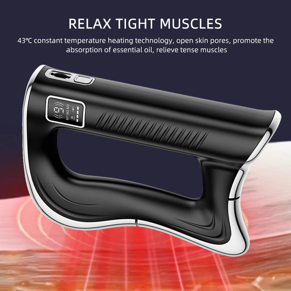 Electric Fascia Scraper Massager – 9 Vibration Settings