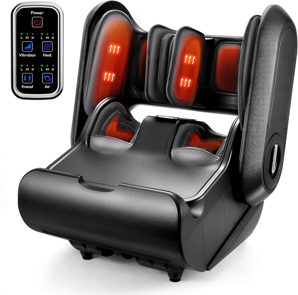 2-in-1 Shiatsu Foot & Calf Massager