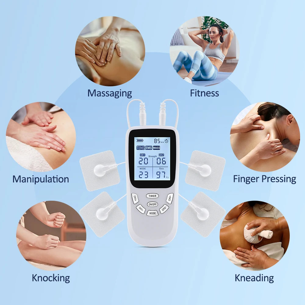 36-Mode TENS & EMS Patch Massager
