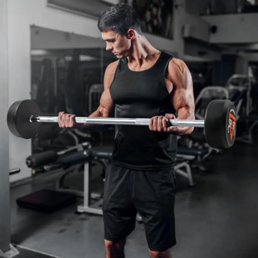 Rubber Coated Fixed Barbell