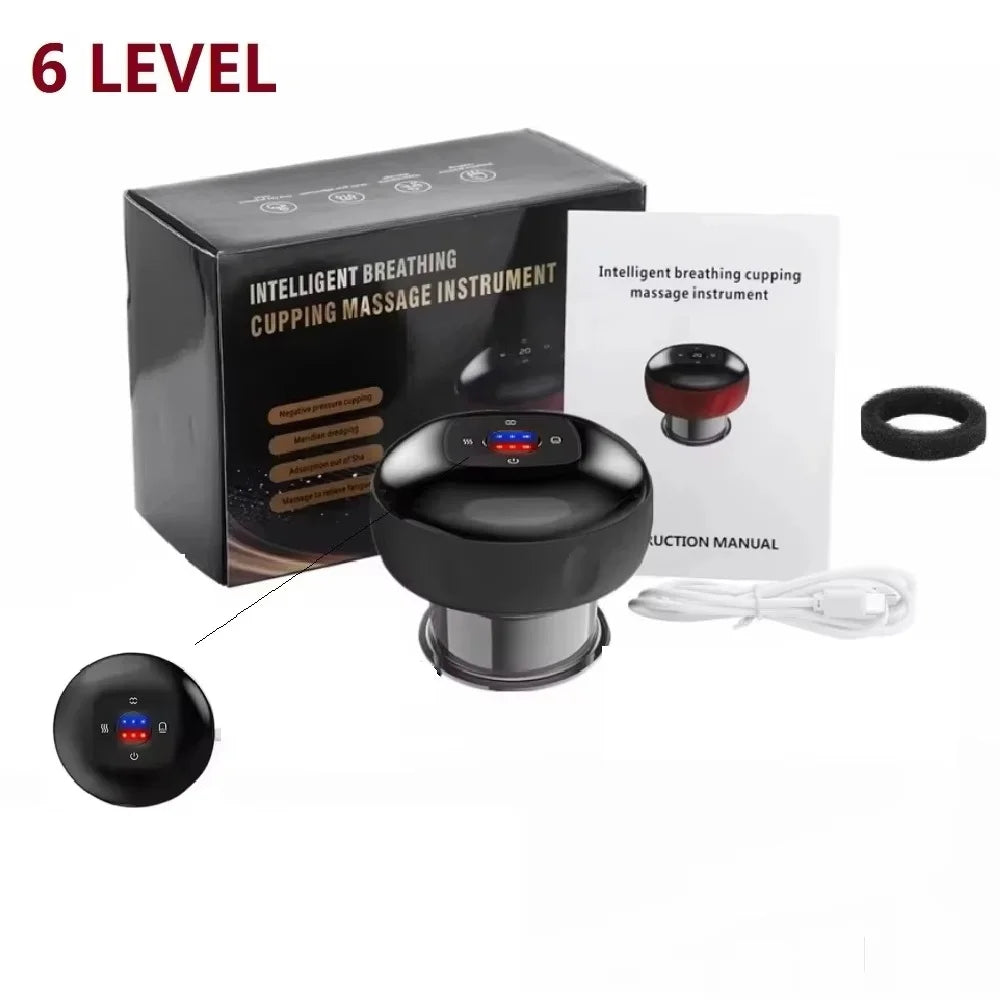 Rechargeable Electric Cupping & Gua Sha Massage Set
