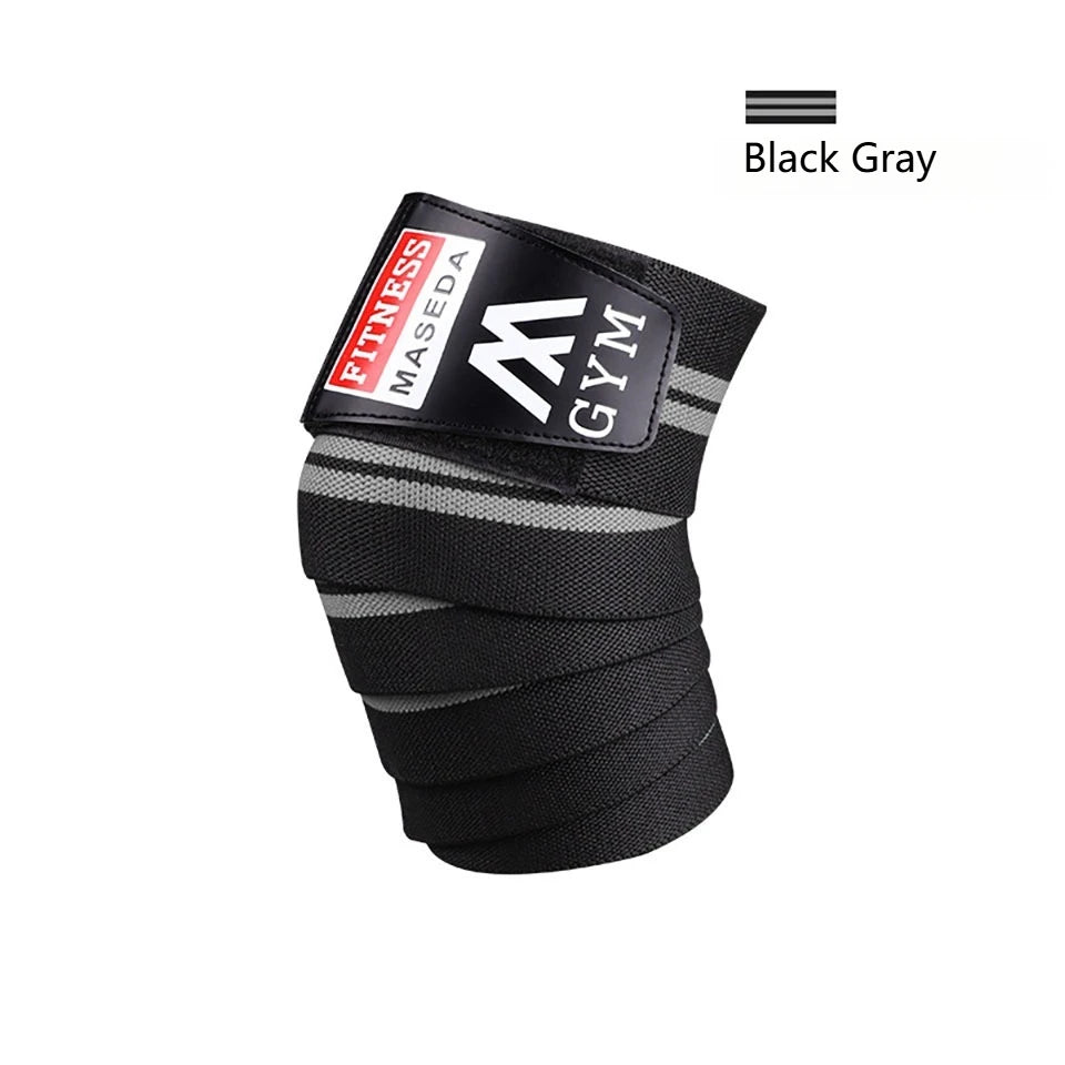 GTUBIKE 1PCS Sports Knee Wraps for Men & Women | Ideal for Cross Training, Gym Workouts, Weightlifting, Fitness & Powerlifting