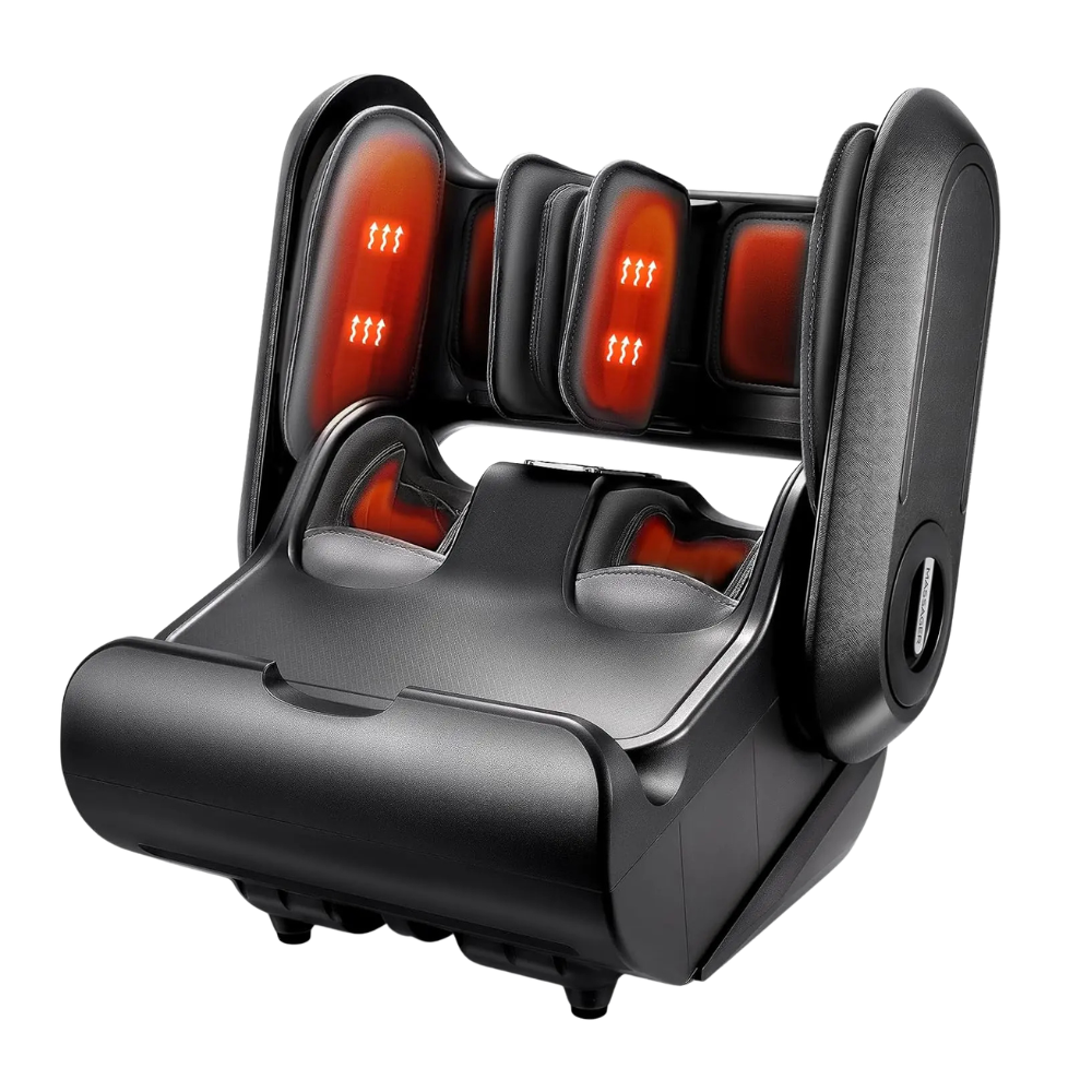 2-in-1 Shiatsu Foot & Calf Massager